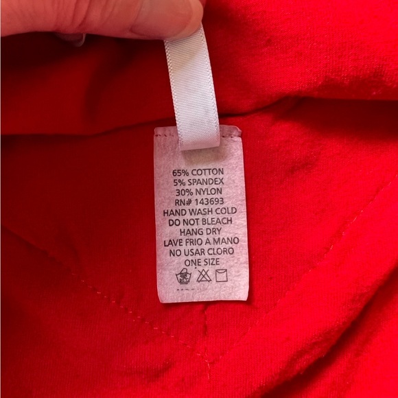 Yitong - Womens Red Knit Open Back Top Sz. Sm/Md. - Picture 7 of 8